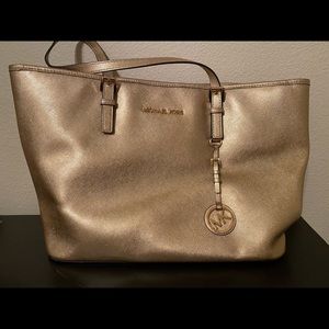 Michael Kors gold bag